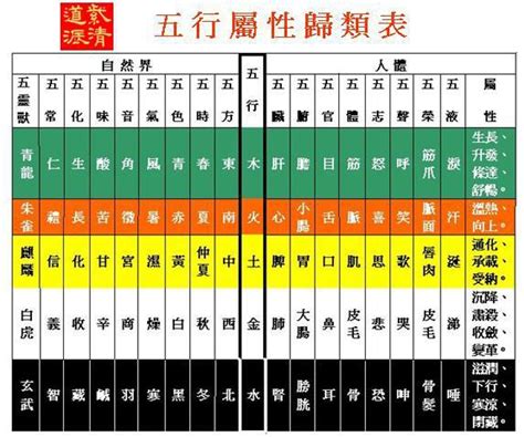 電腦五行屬性|五行屬性查詢表